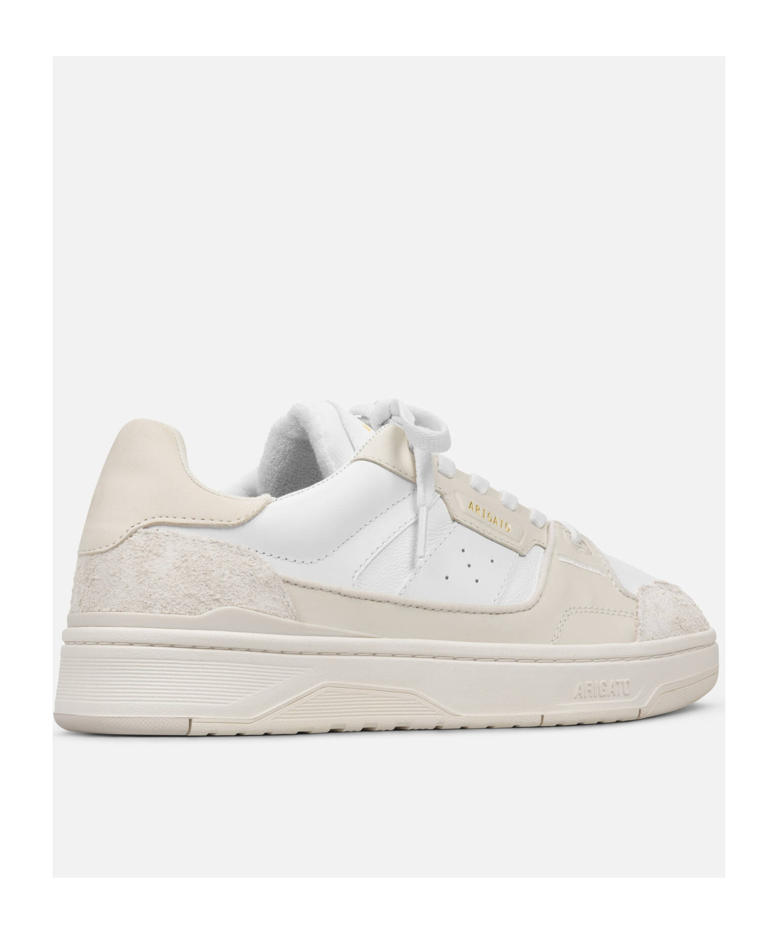 Axel Arigato Beige And White Clay Sneakers In White