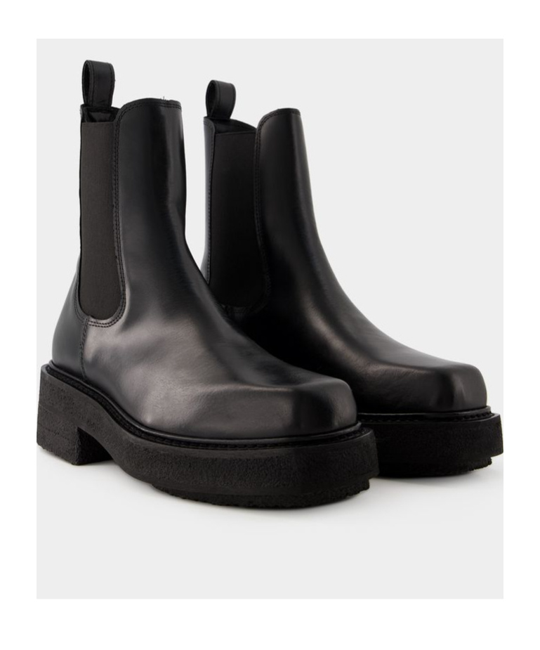 Eytys Ortela Ii 50mm Leather Boots In Black