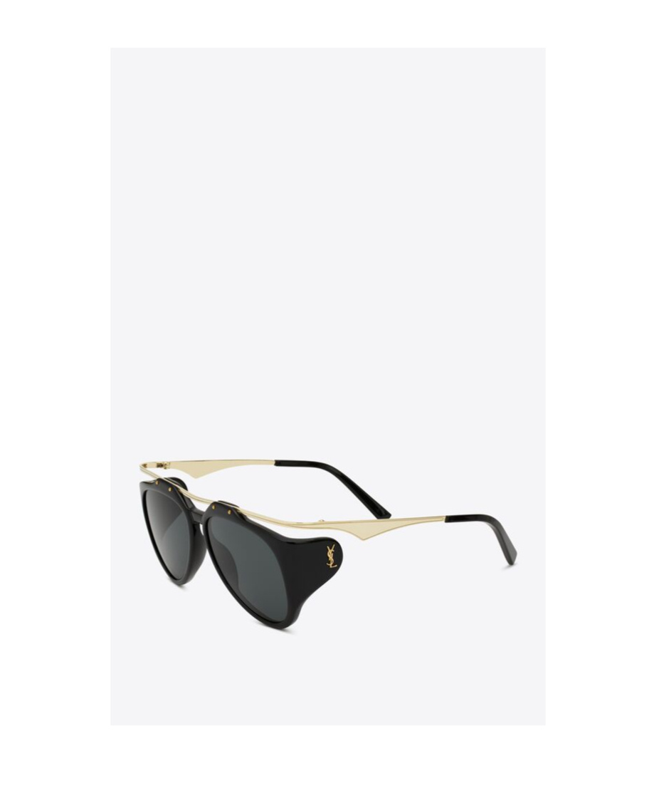 Saint Laurent Ysl Sl M137 Amelia Singlasses In Black