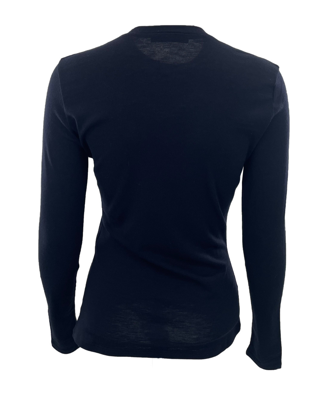 Max Mara Long-sleeved T-shirt In Black
