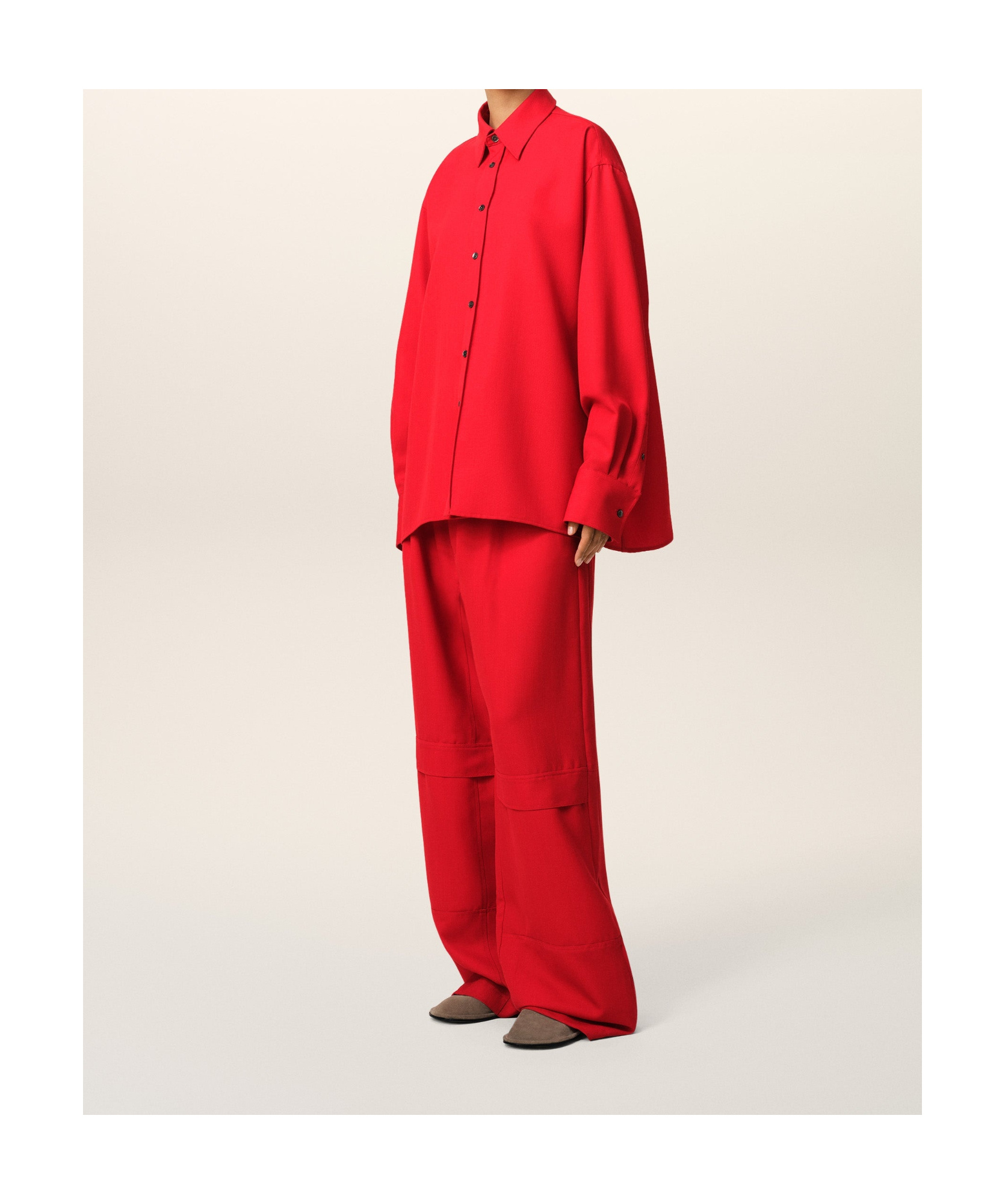 Ami Alexandre Mattiussi Hemd Mit Schlitz Hinten In Red