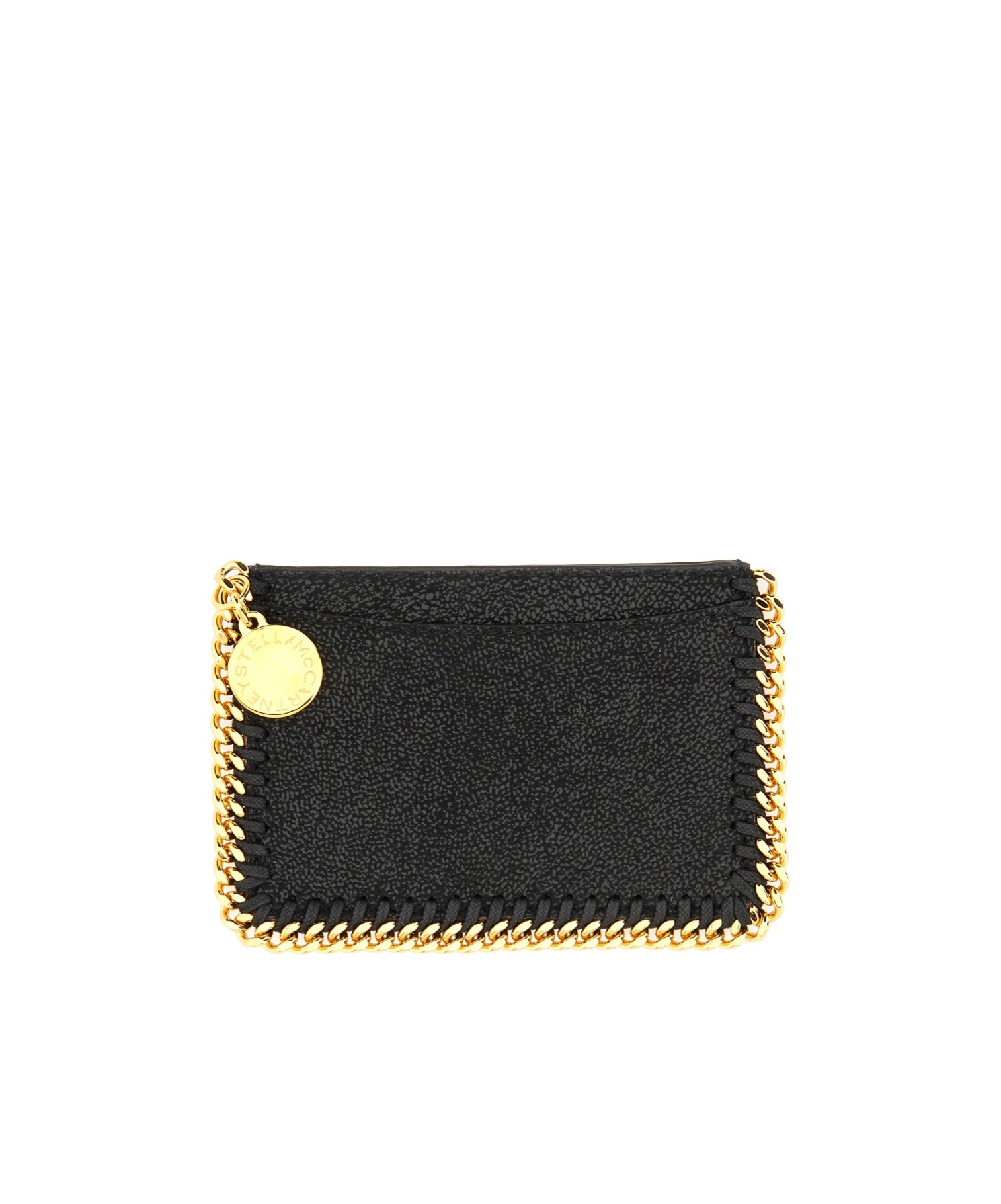 Stella Mccartney Textured Chain Detail Card Holder