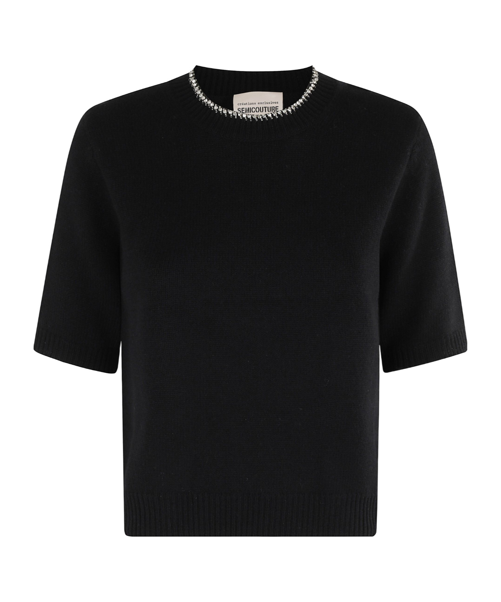 Semicouture Semi Couture Semi Couture Leya Model Sweater In Black