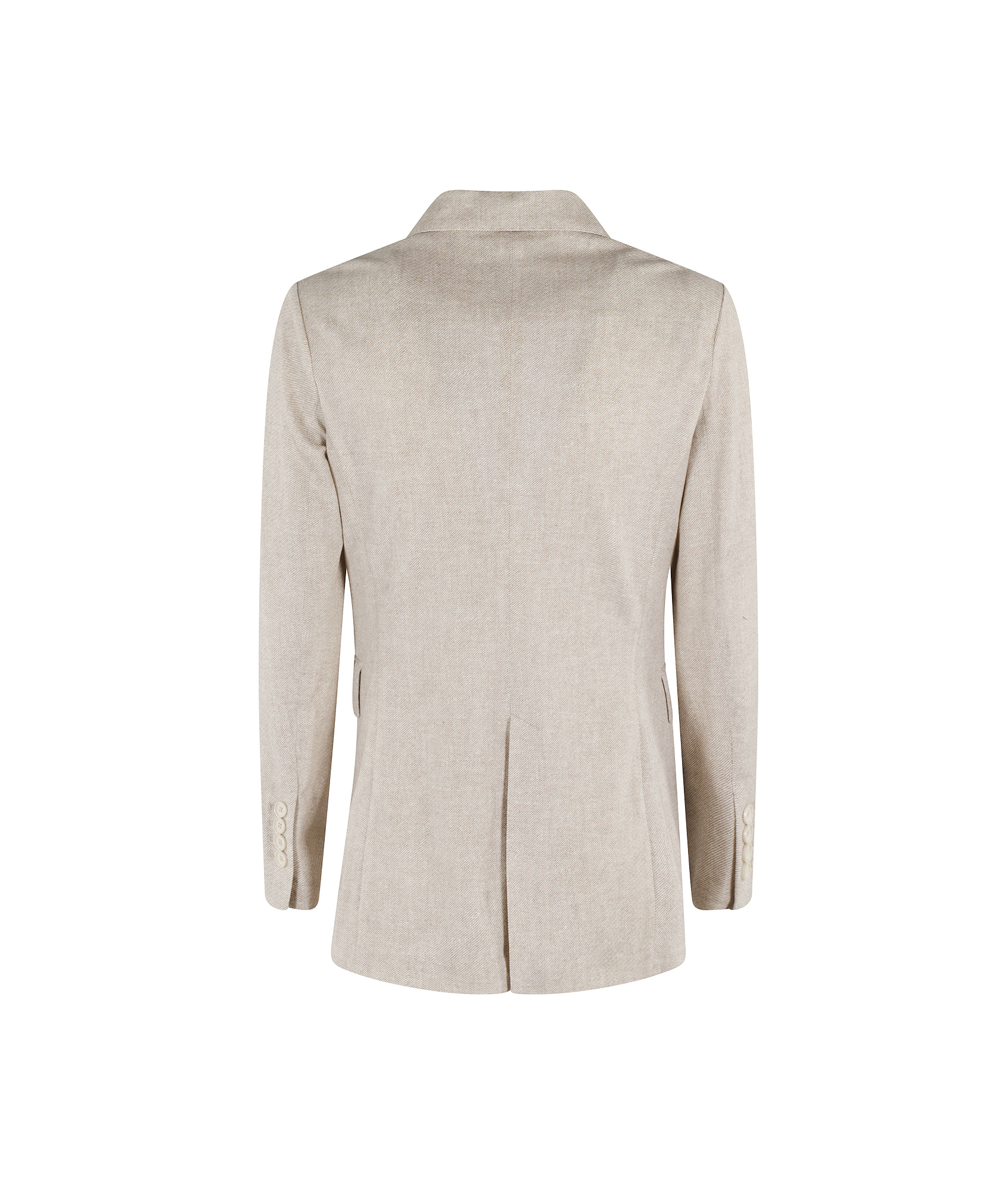 Shop Circolo 1901 Long-sleeved Suit Jacket In White