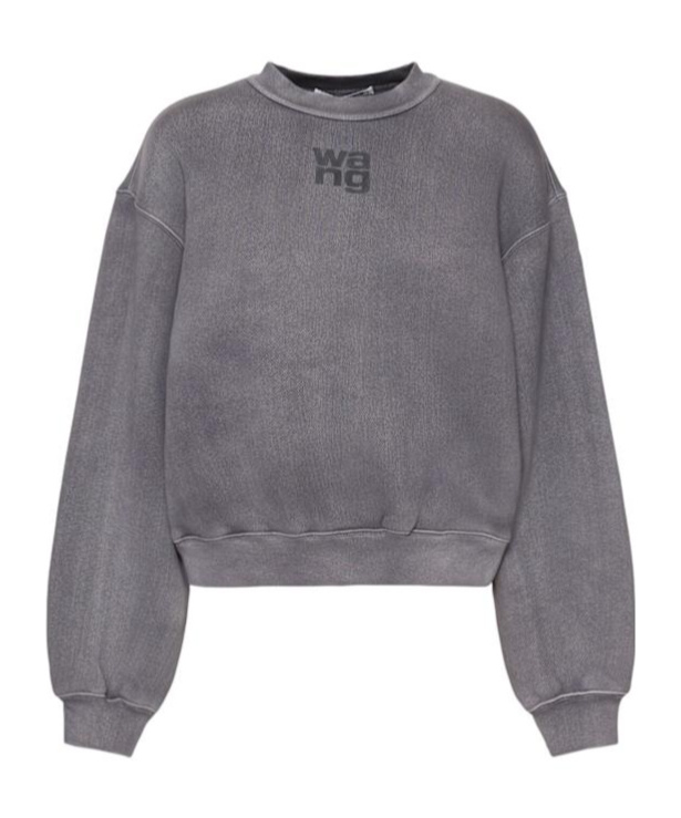 Alexander Wang Essential Terry Crew Sweatshirt
