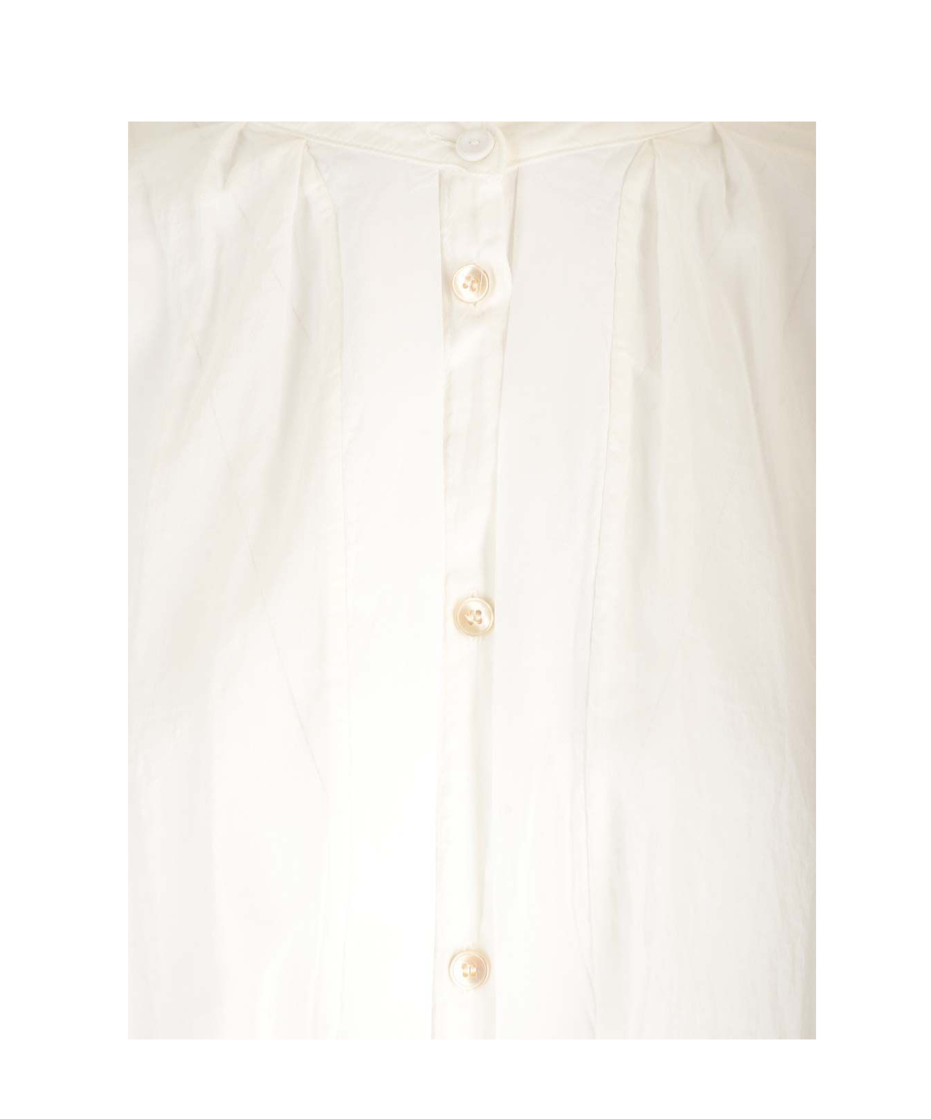 Forte Forte Voile Bohemian-style Shirt In White