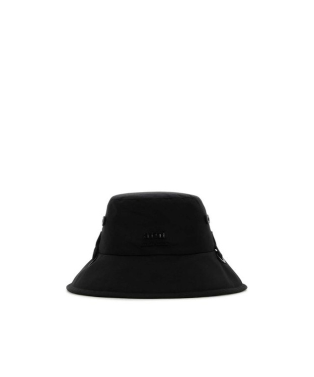 Ami Alexandre Mattiussi Bucket Hat With Monogram Logo In Black