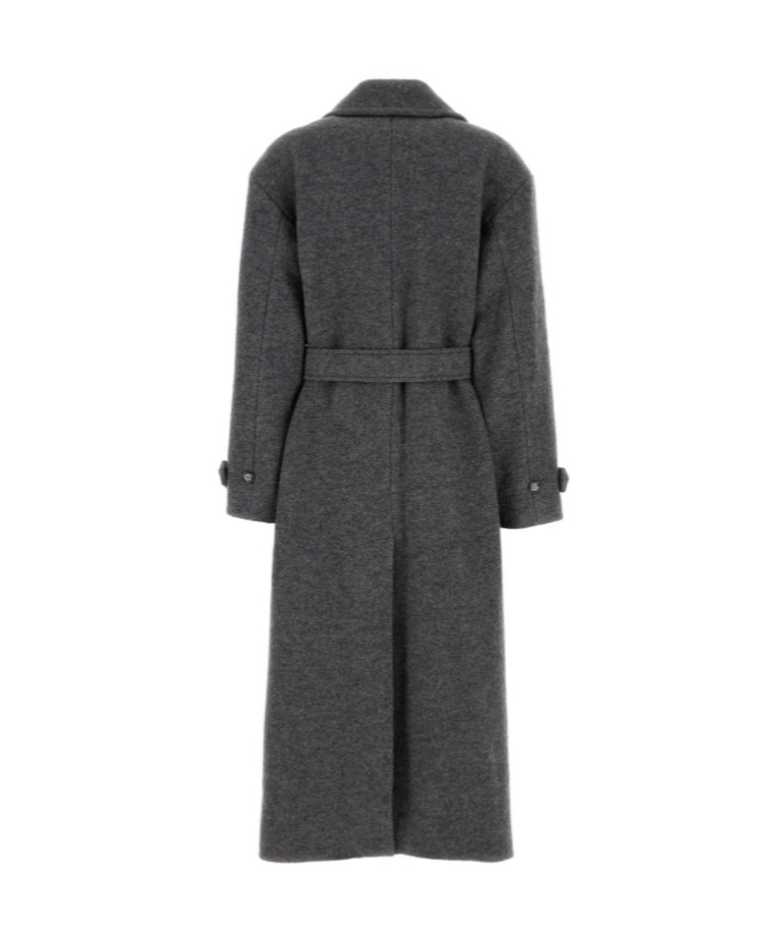 Apc Long-sleeved Coat In Black