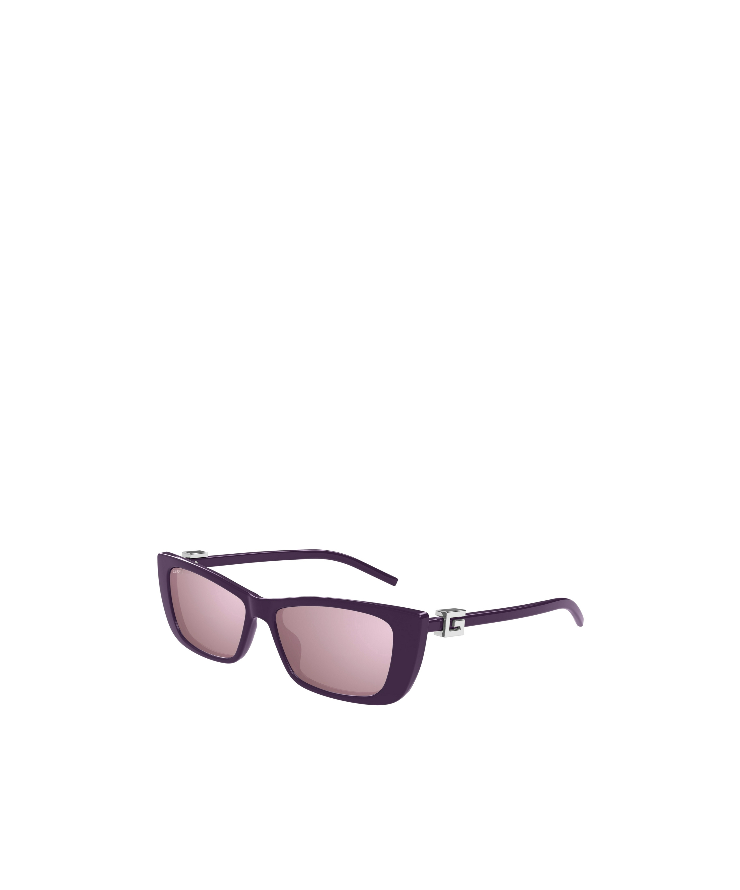 Gucci Eyewear Cat-eye Frame Sunglasses In Pink