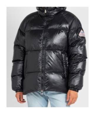 Pyrenex Long-sleeved Down Jacket In Black