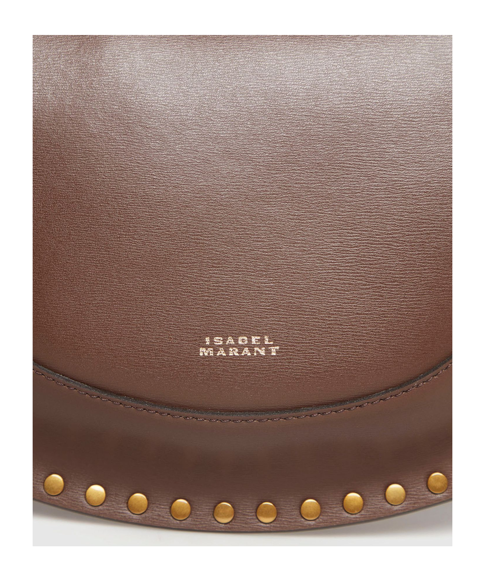 Isabel Marant Zippered Shoulder Bag In Brown