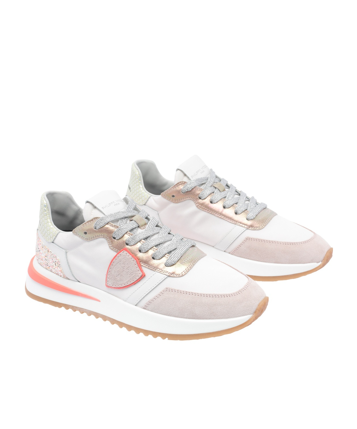 Philippe Model Round-head Sneakers In White