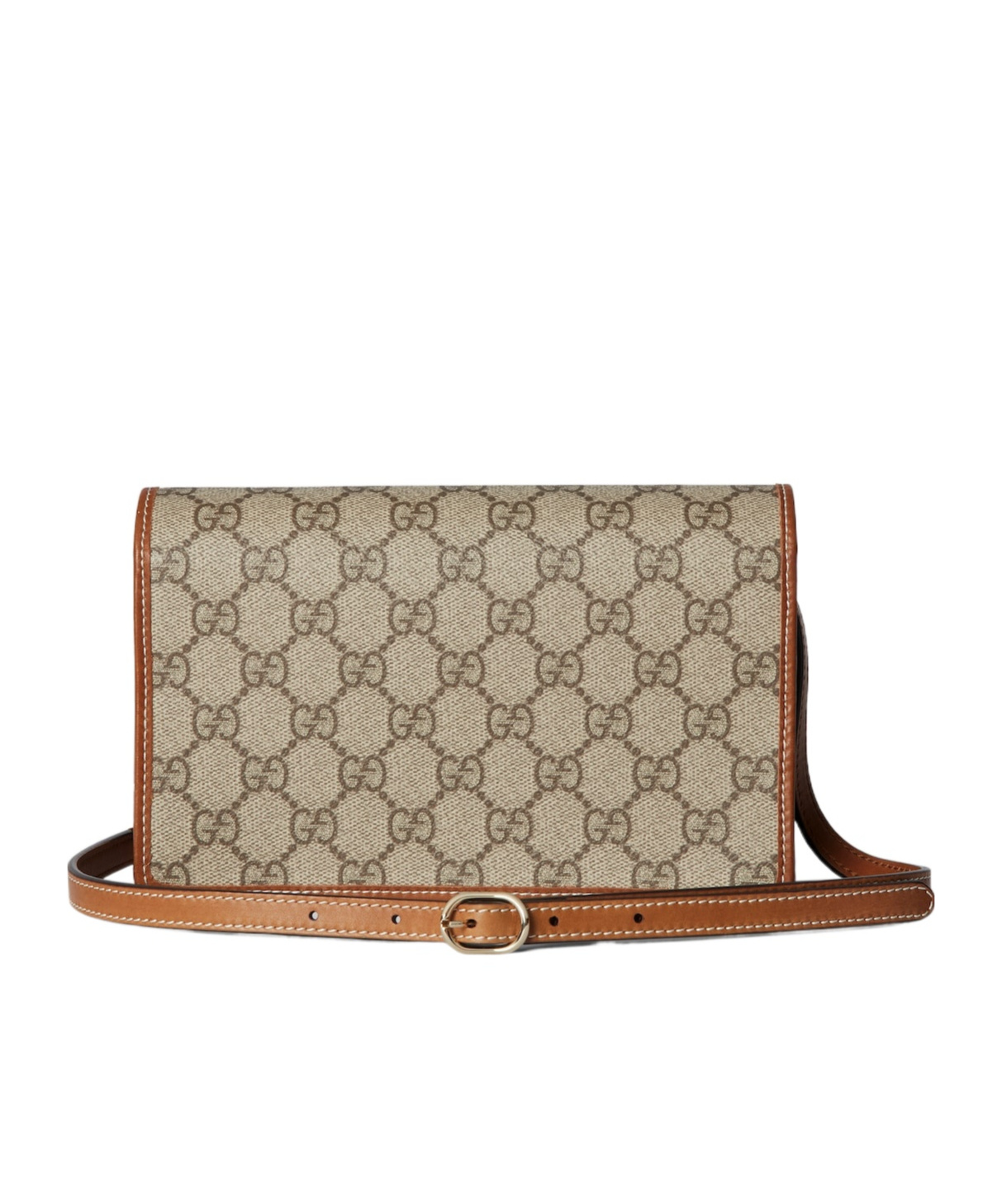 Gucci Gg Emblem Super Mini Shoulder Bag In Multi