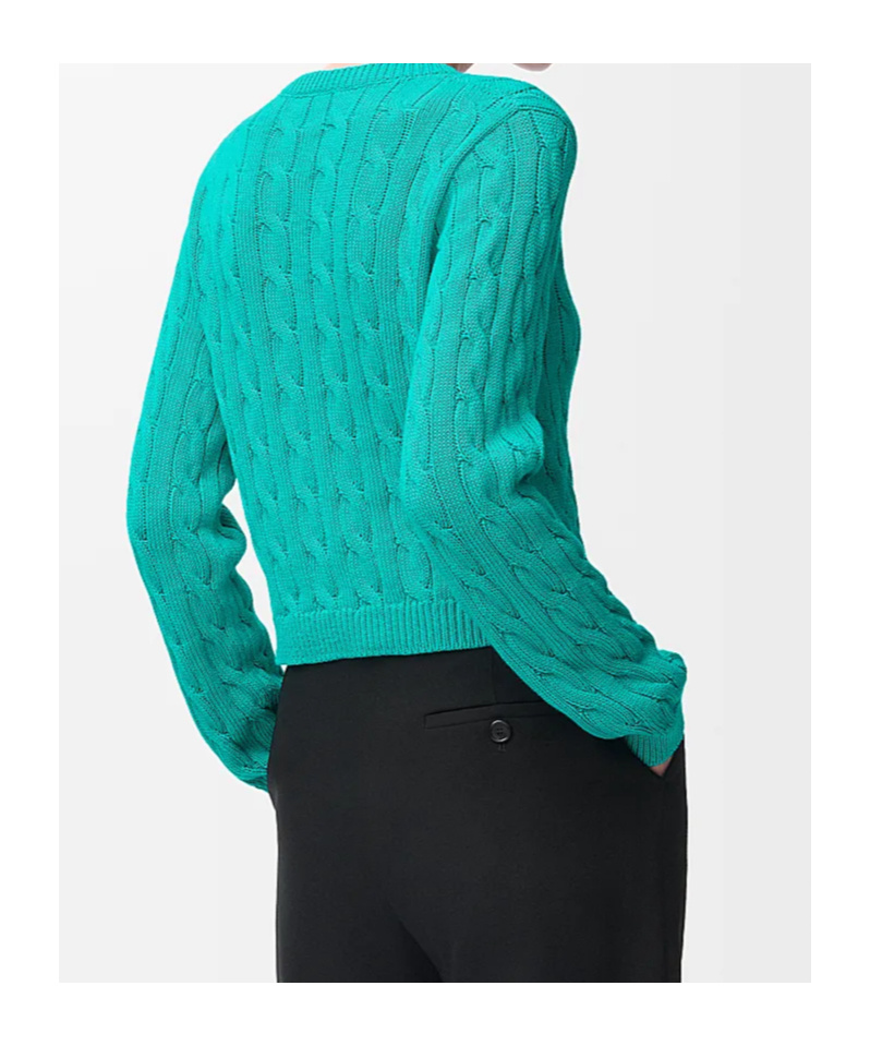 Loewe Long-sleeved Cardigan In Blue