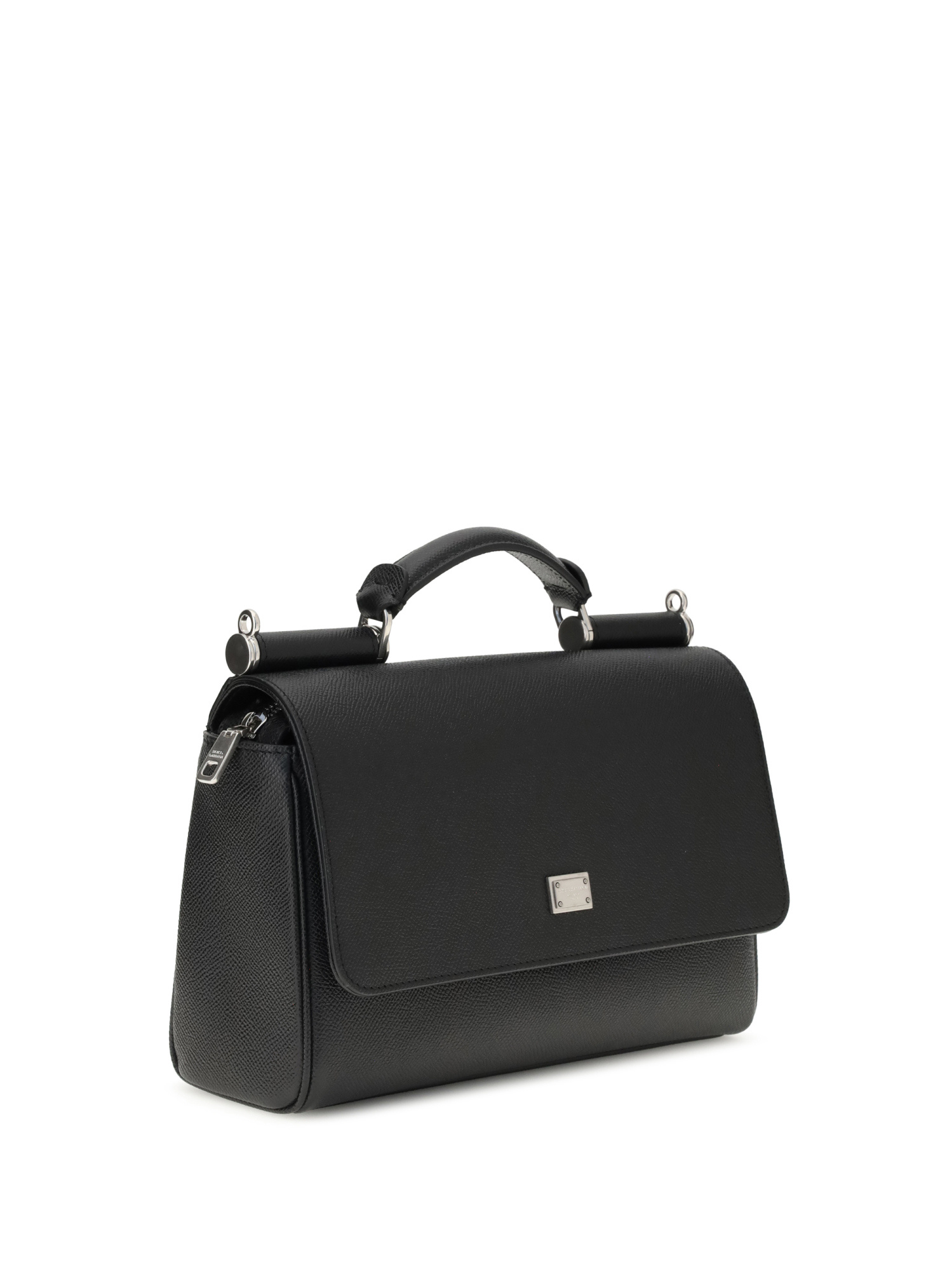 Dolce & Gabbana Dolce&gabbana Men Sicily Handbag In Black