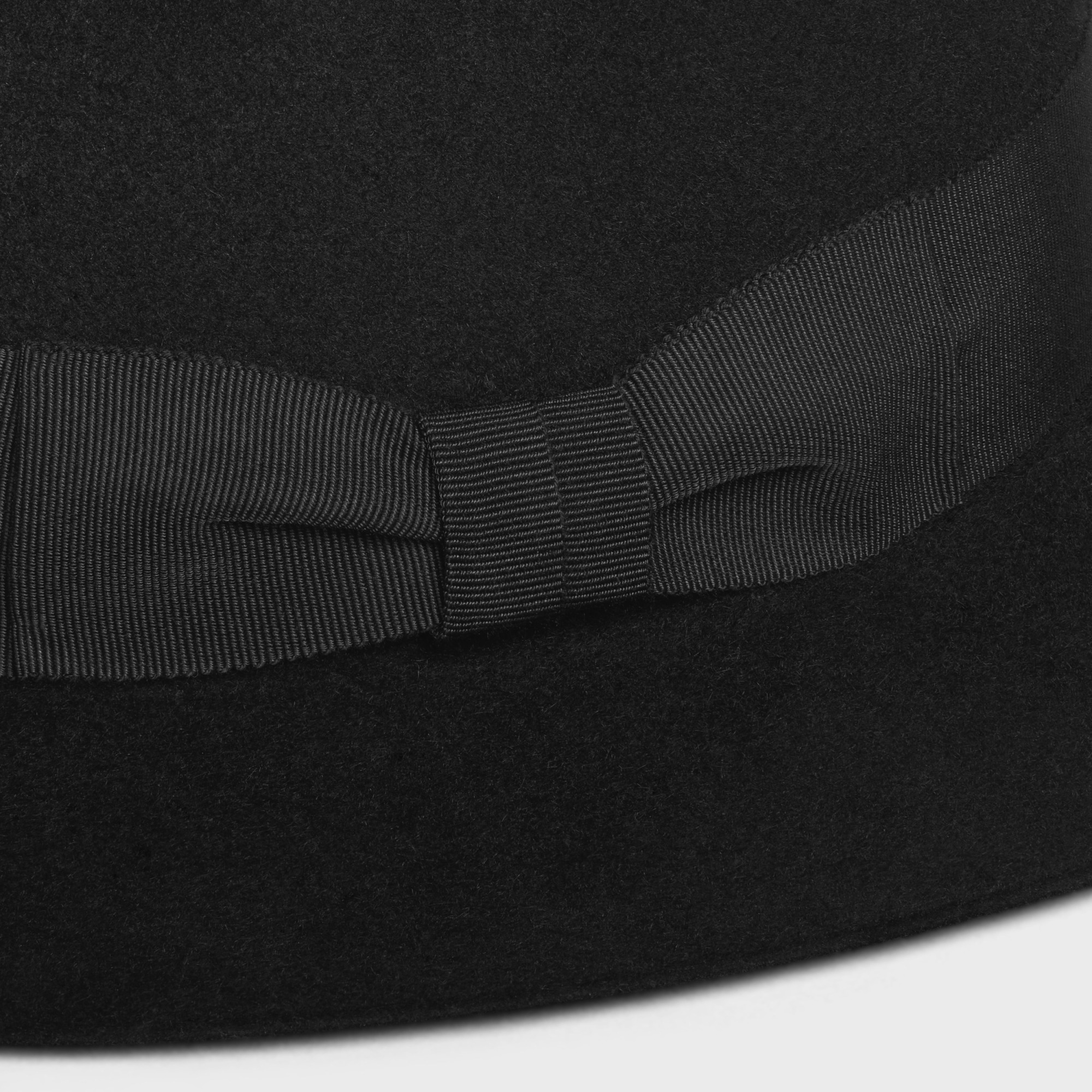 Celine Logo Hat In Black