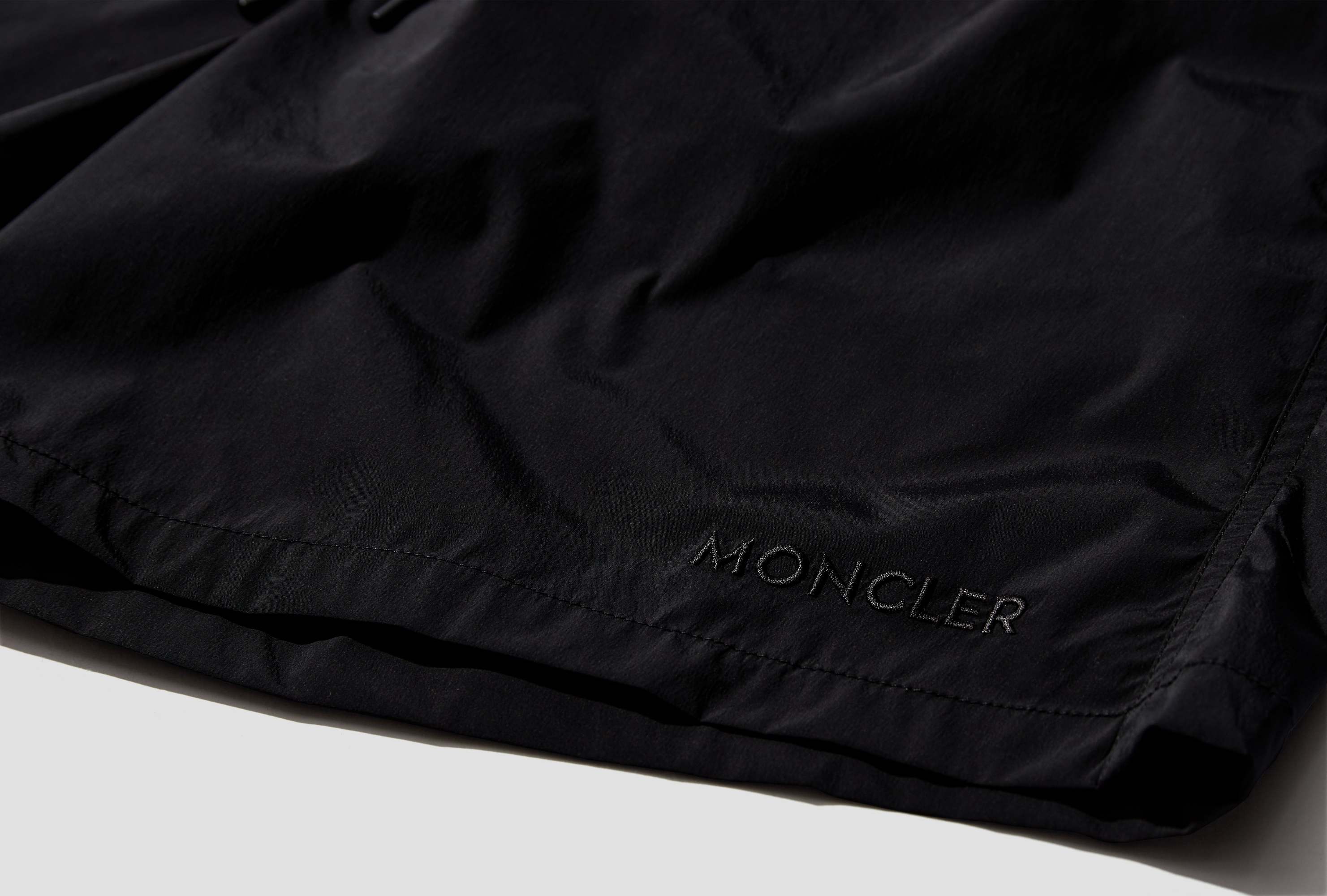 Moncler Drawstring Swimming Trunks In Black