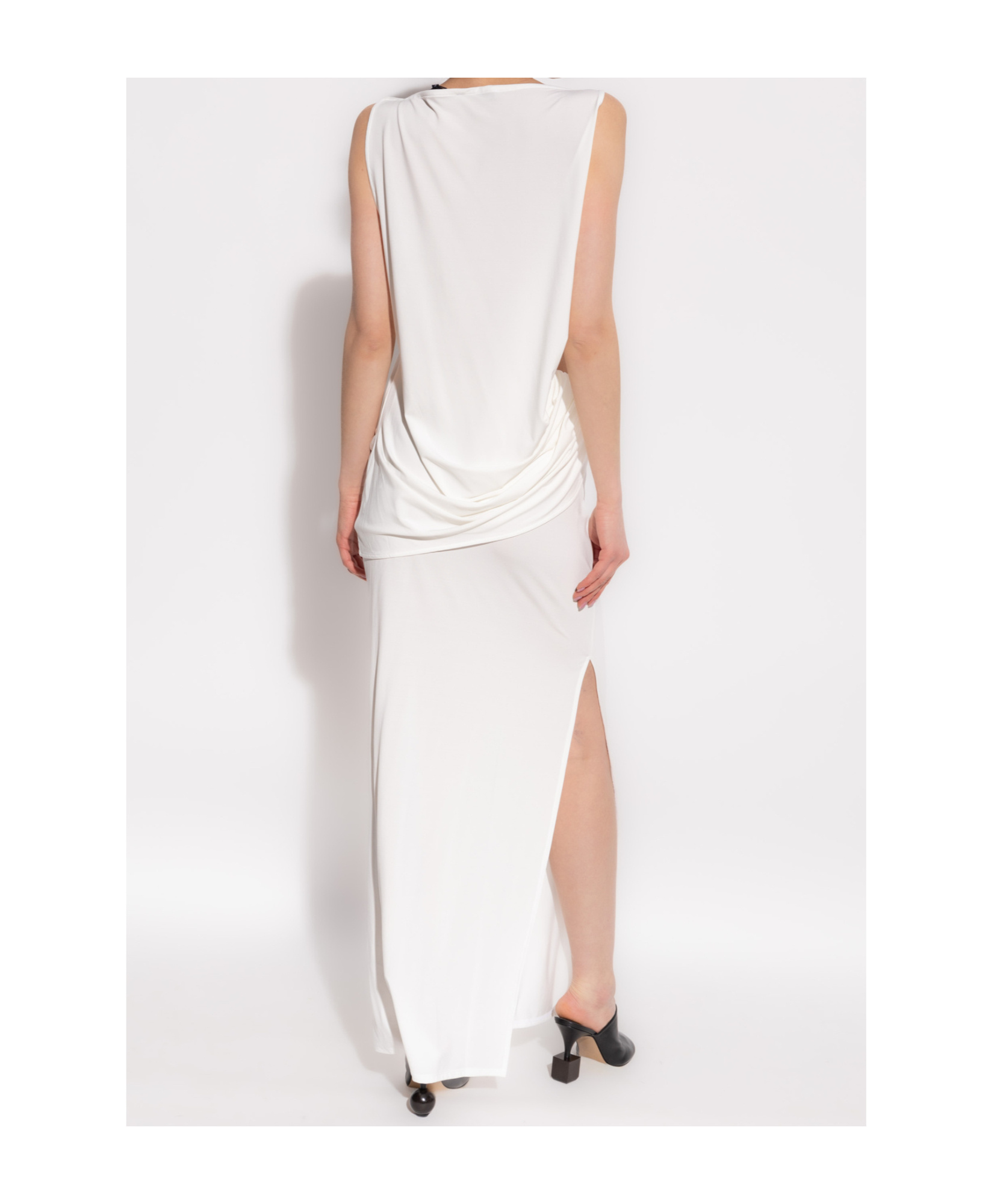 Jacquemus Sleeveless Dress In White