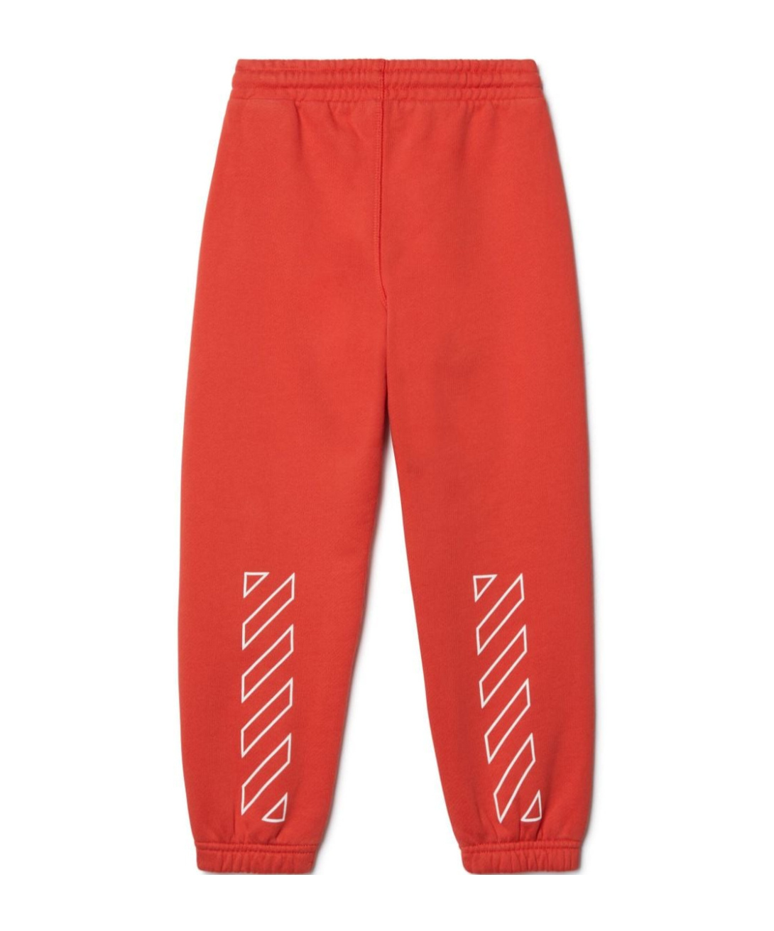 Off-white Bookish Diag Cotton Track Pants In Red