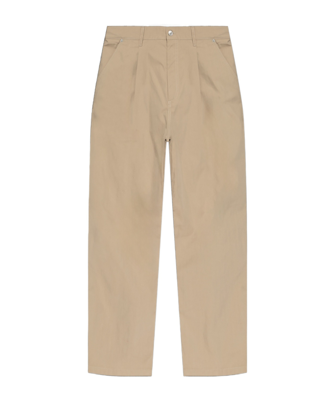 Moschino Tapered Trousers In Nude