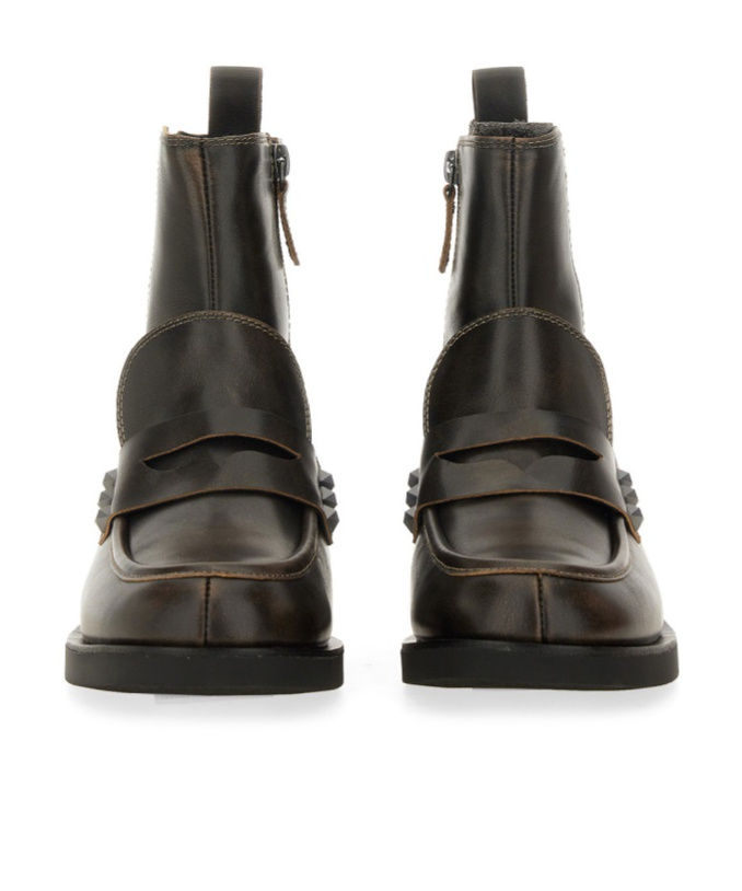 Ash Chic Boot Wings With Studs In Black