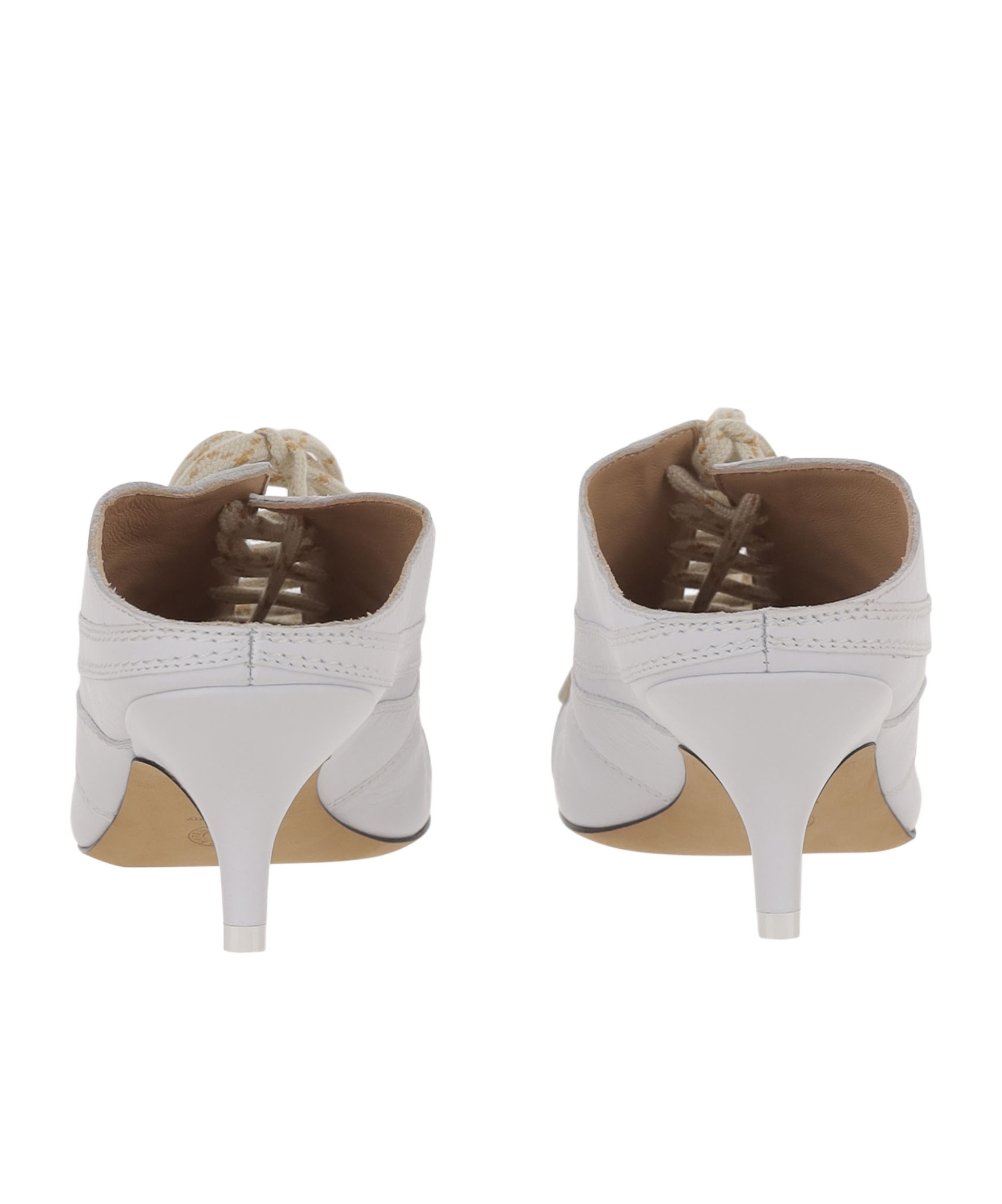 Dries Van Noten Slingback High-heeled Sandals In White