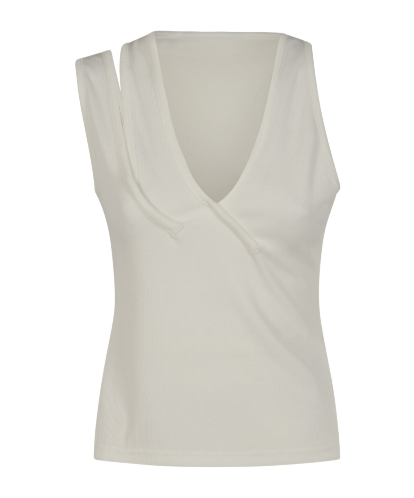 Christopher Esber Trio Strap Tank In White