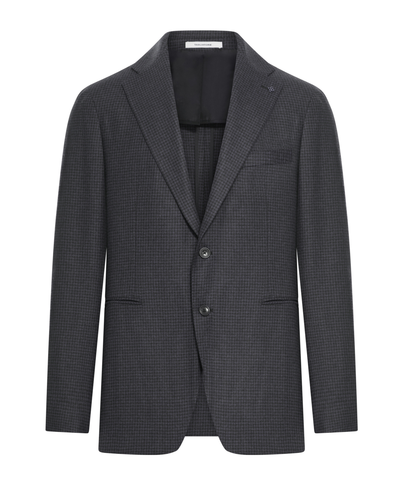 Tagliatore Single-breasted Blazer In Black