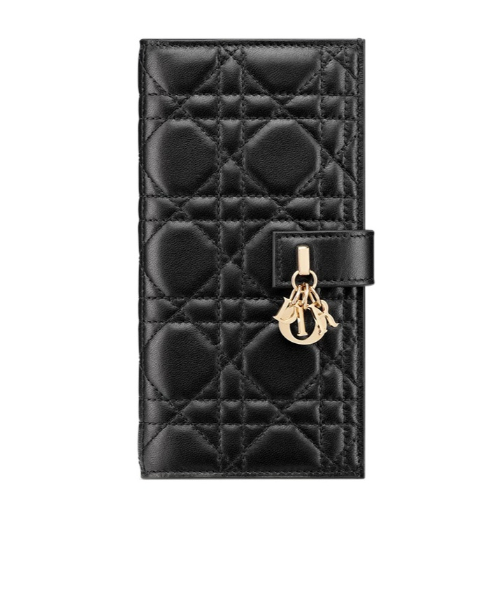 Dior Rectangular Wallet In Black