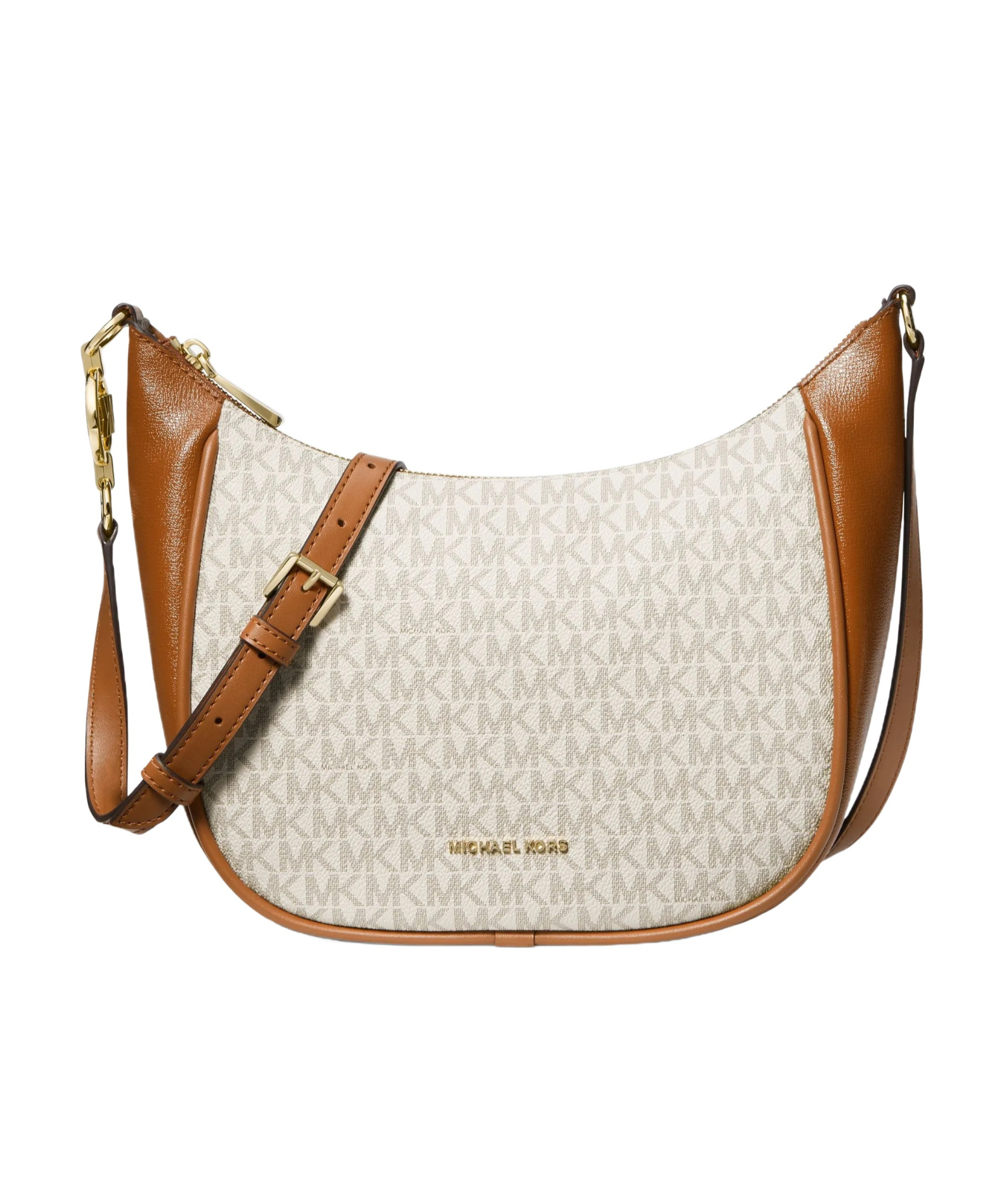 Michael Michael Kors Cheryl Medium Presbyopic Messenger Bag In Nude