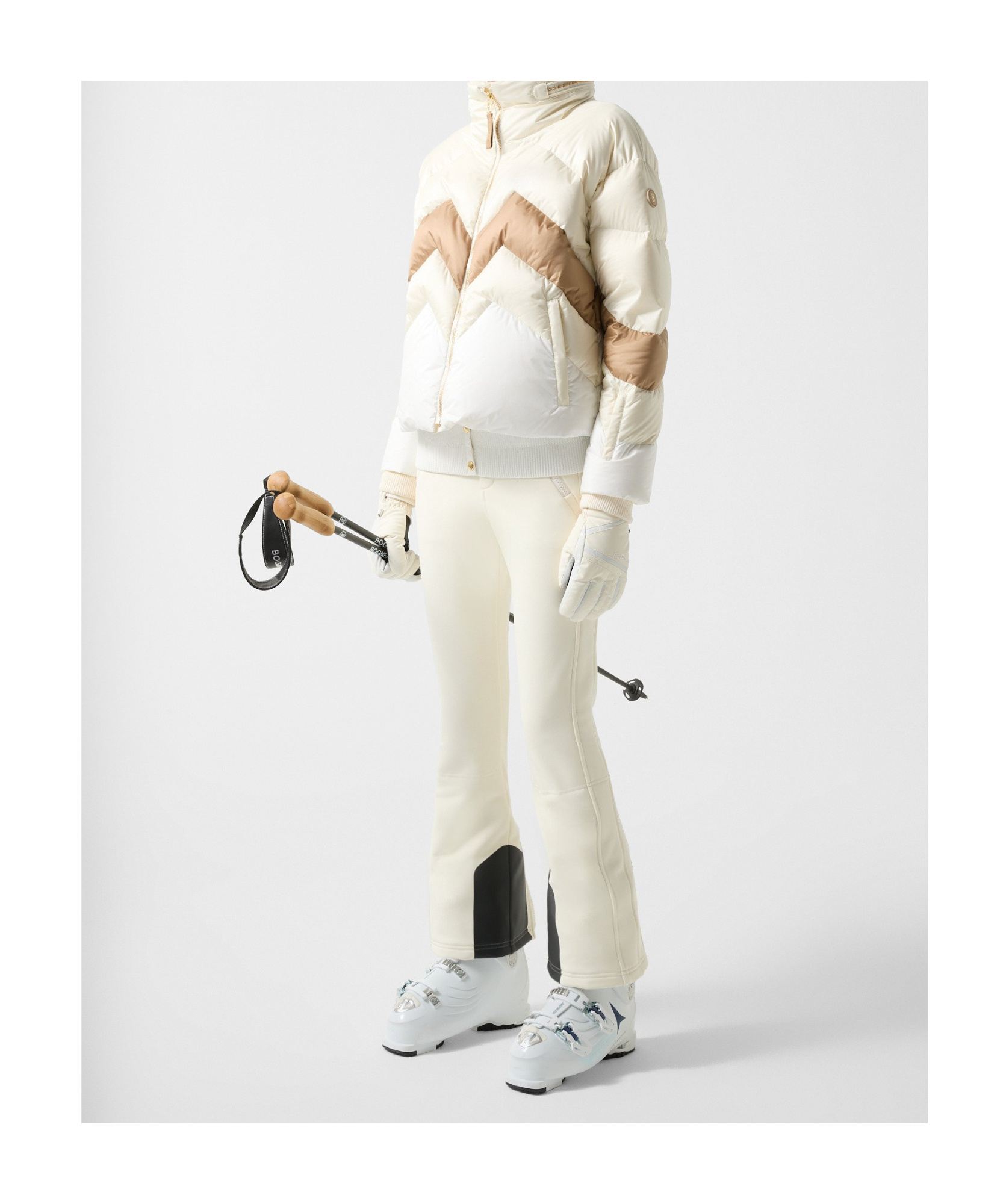 Bogner Hazel Softshell Water-repellent Ski Pants In White