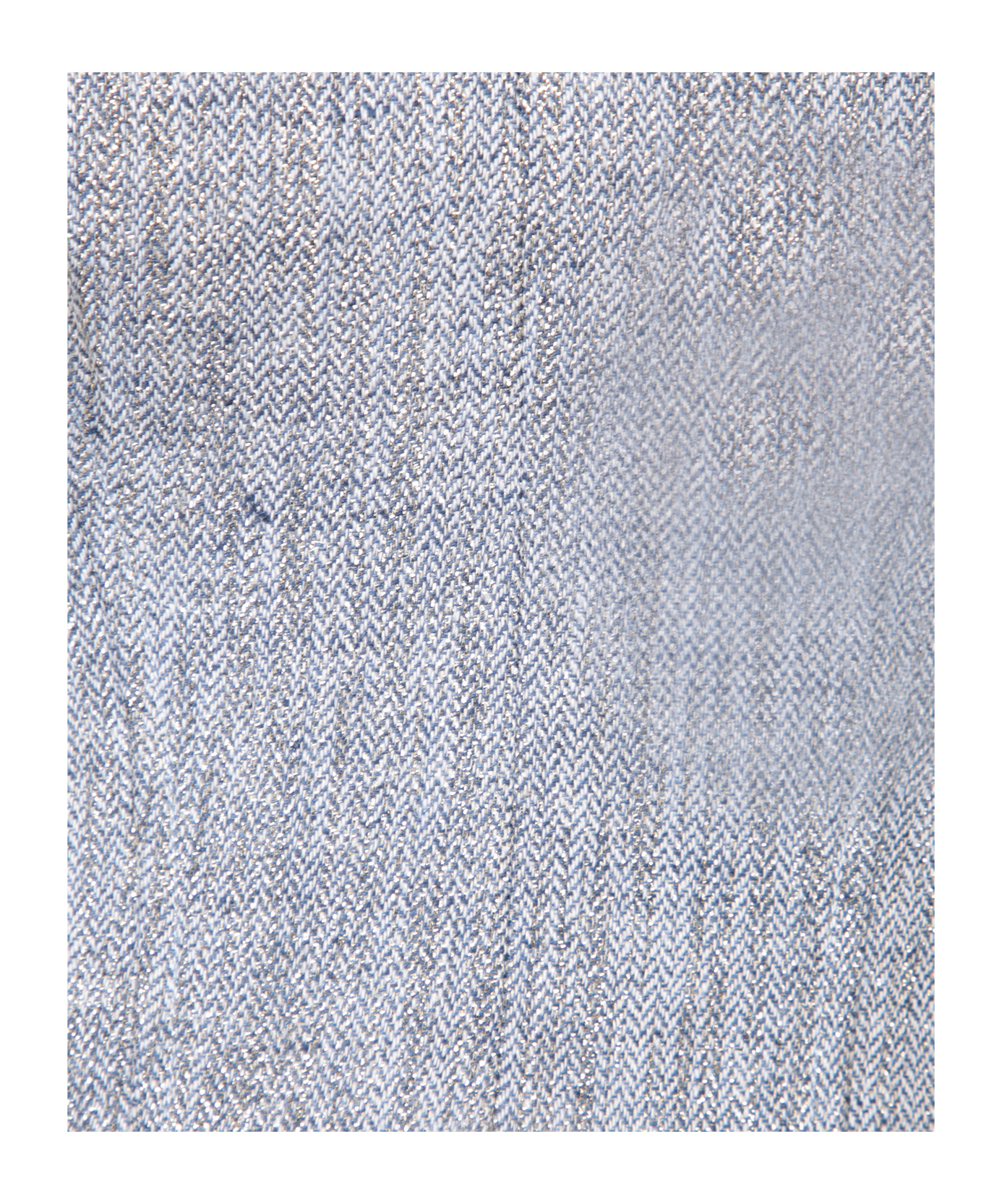 Shop Forte Forte Herringbone Pattern Knitted Lurex Off-the-shoulder Top