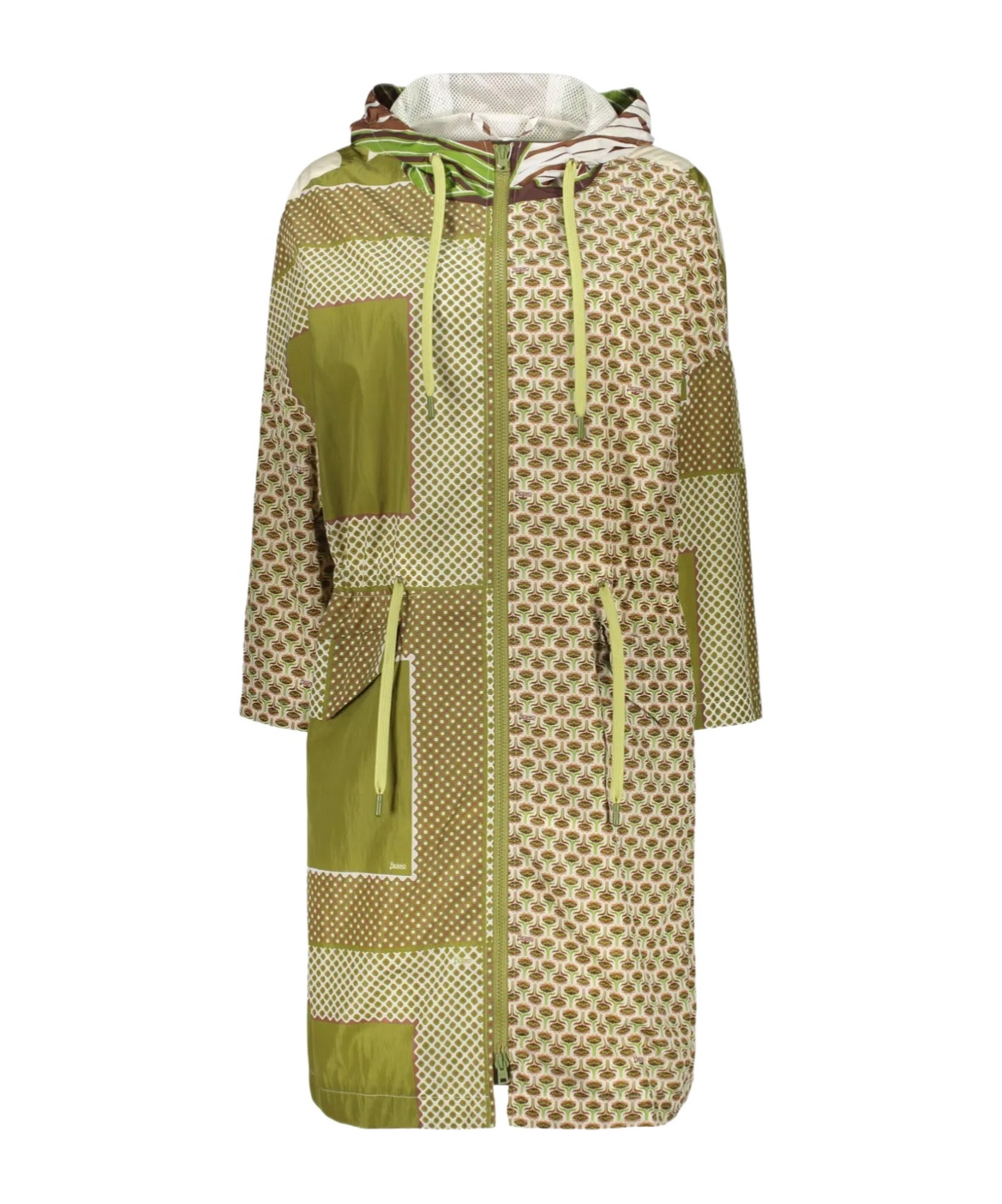 Herno Techno Fabric Jacket In Green