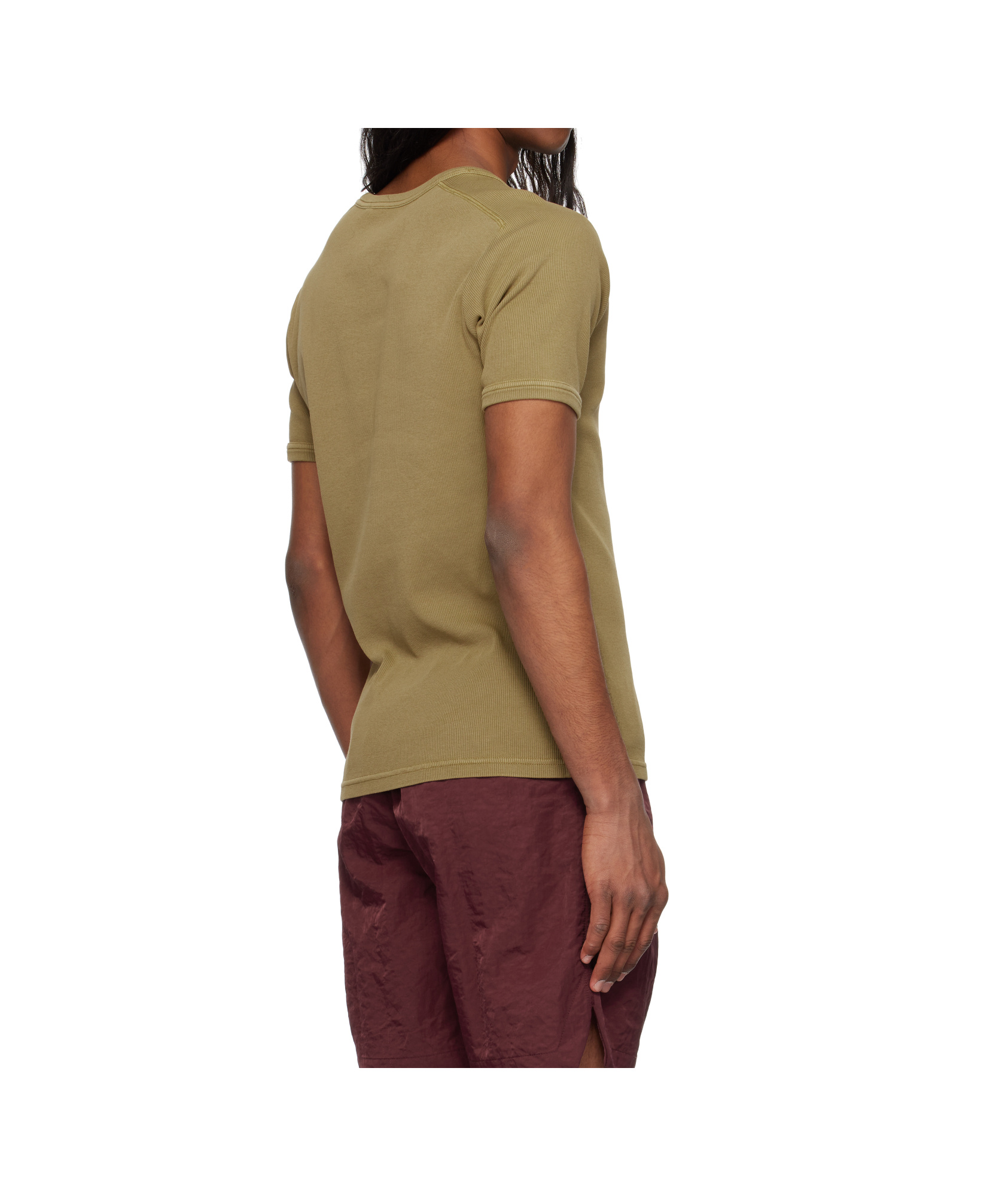 Sunflower Khaki Rib T-shirt
