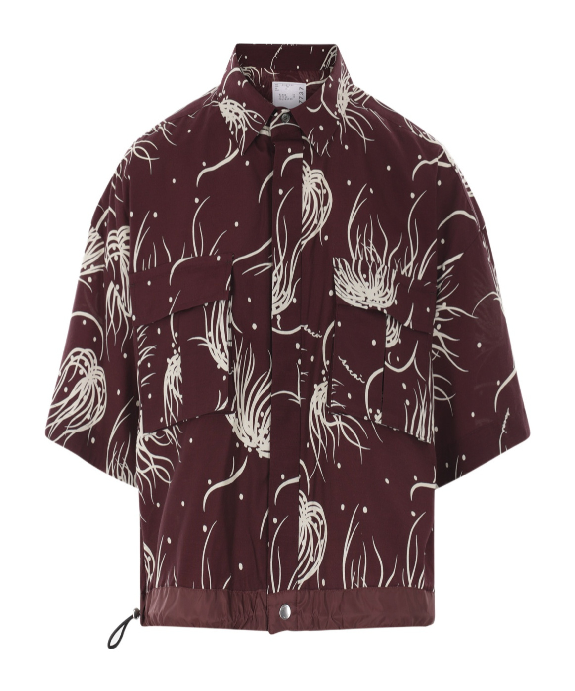 SACAI FLORAL-PRINT SHIRT