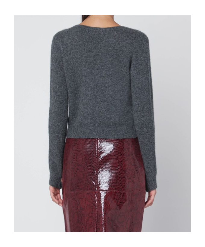 Roberto Collina Button Long-sleeved Sweater In Black