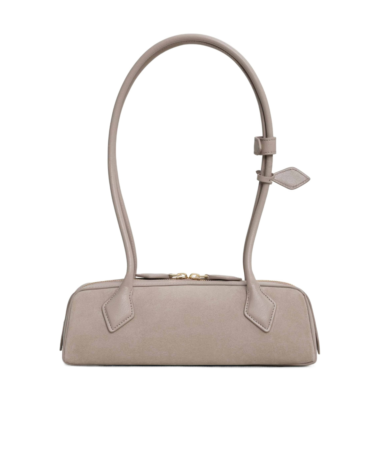 Alaïa Le Teckel Small Bi-material Bag In Leather