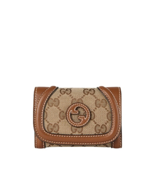 Gucci Blondie Series Card Holders In Brown
