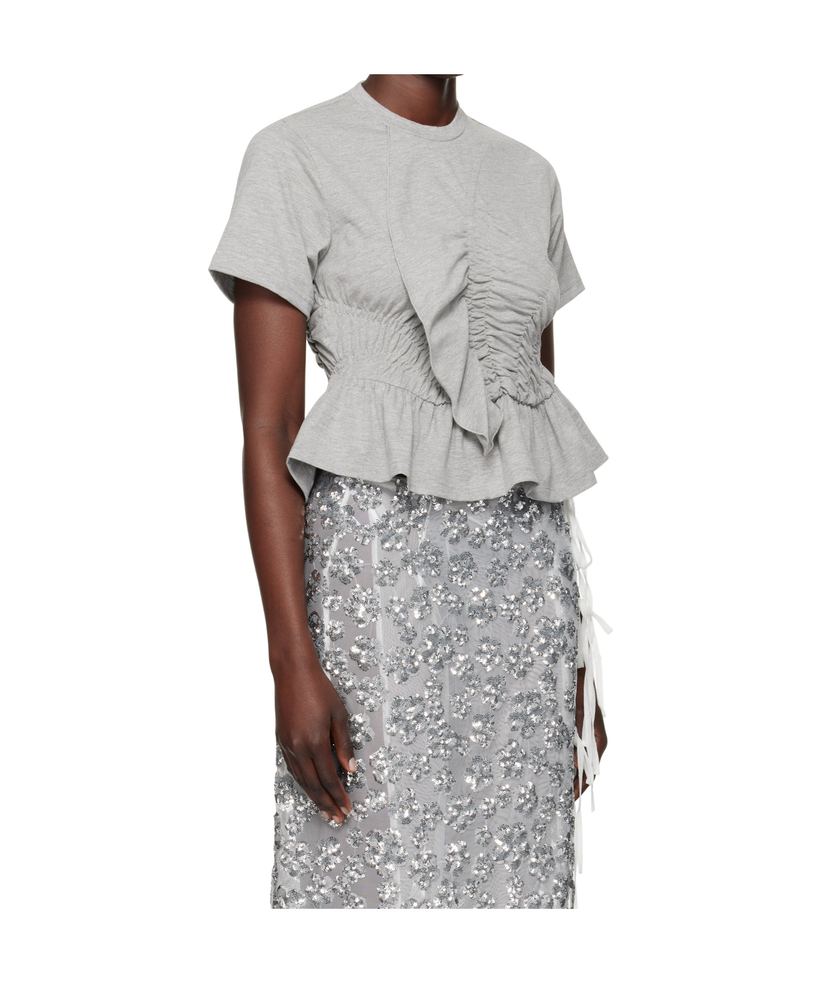 Cecilie�bahnsen Ace T-shirt In Grey