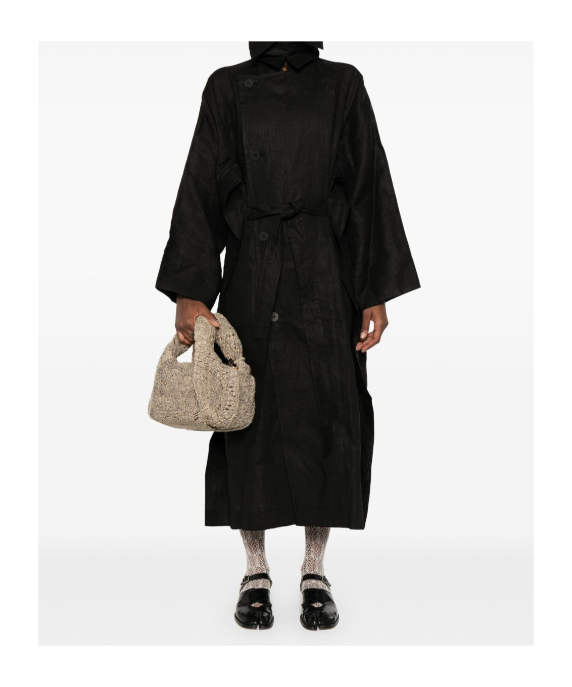 Shop Issey Miyake Hempen Coat