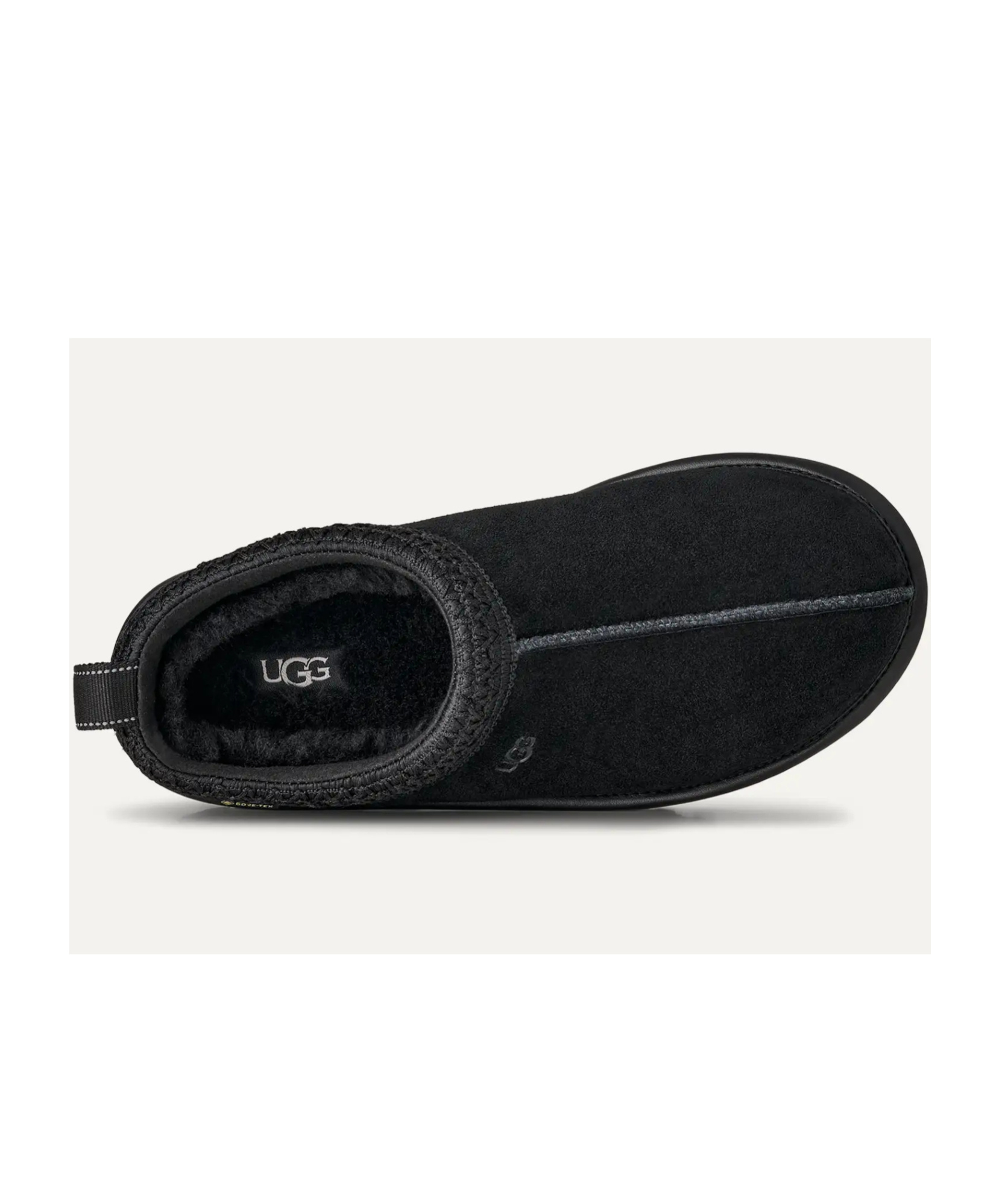 Ugg Round-toe Flat Shoes In Black