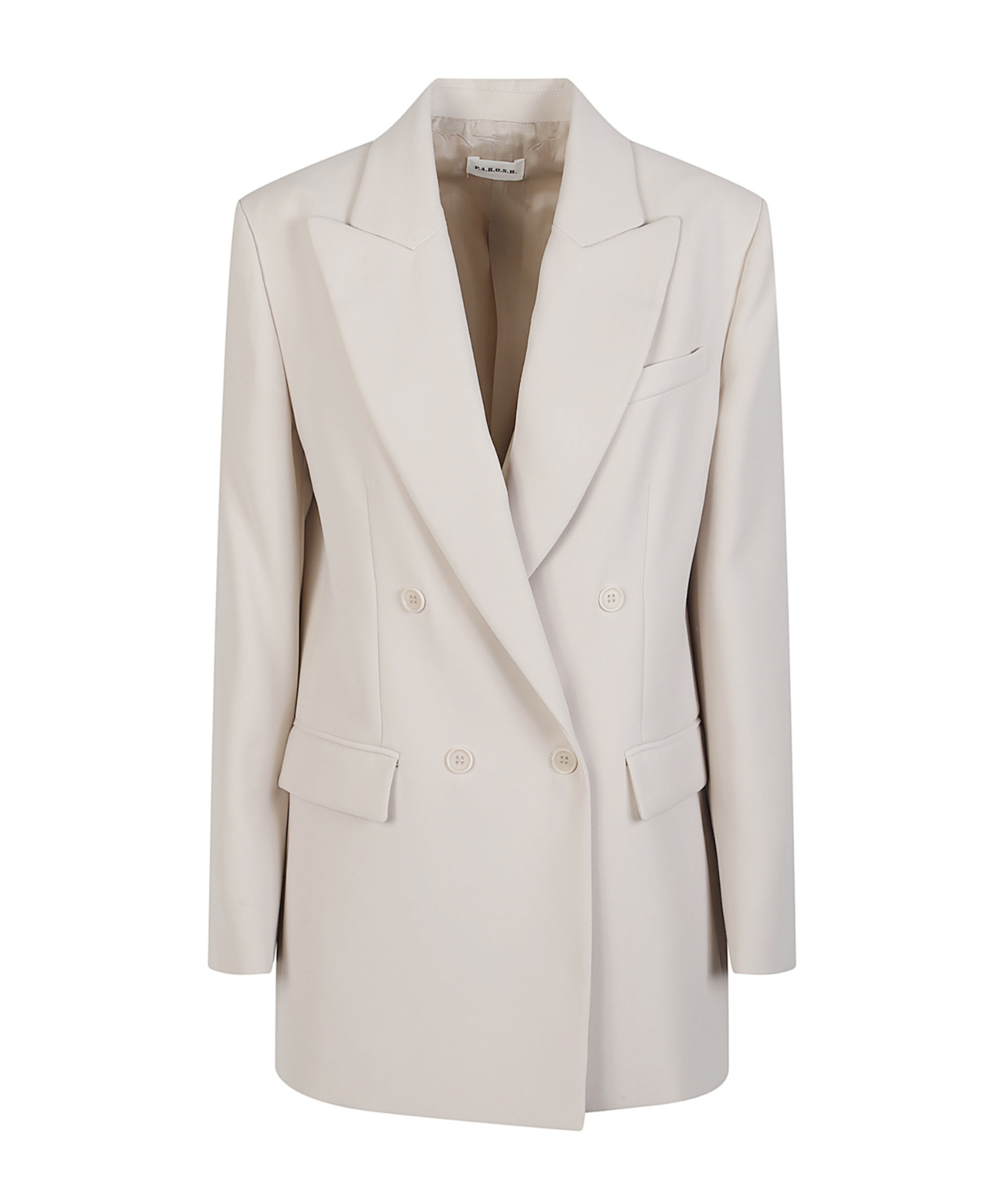 P.a.r.o.s.h Double-breasted Blazer In White