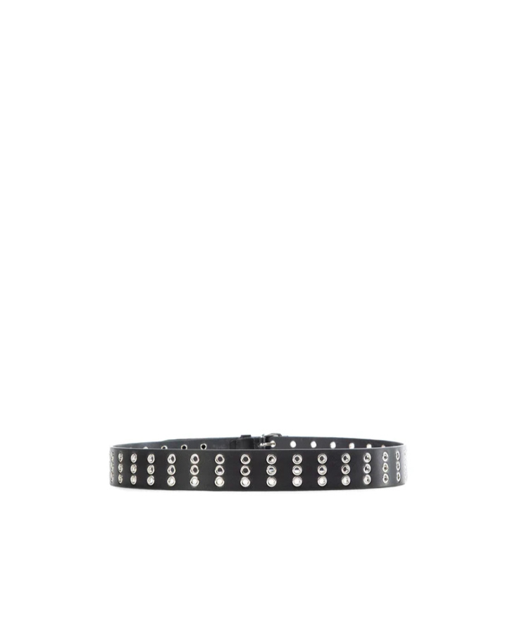 Ann Demeulemeester Pin Buckle Belt In Black
