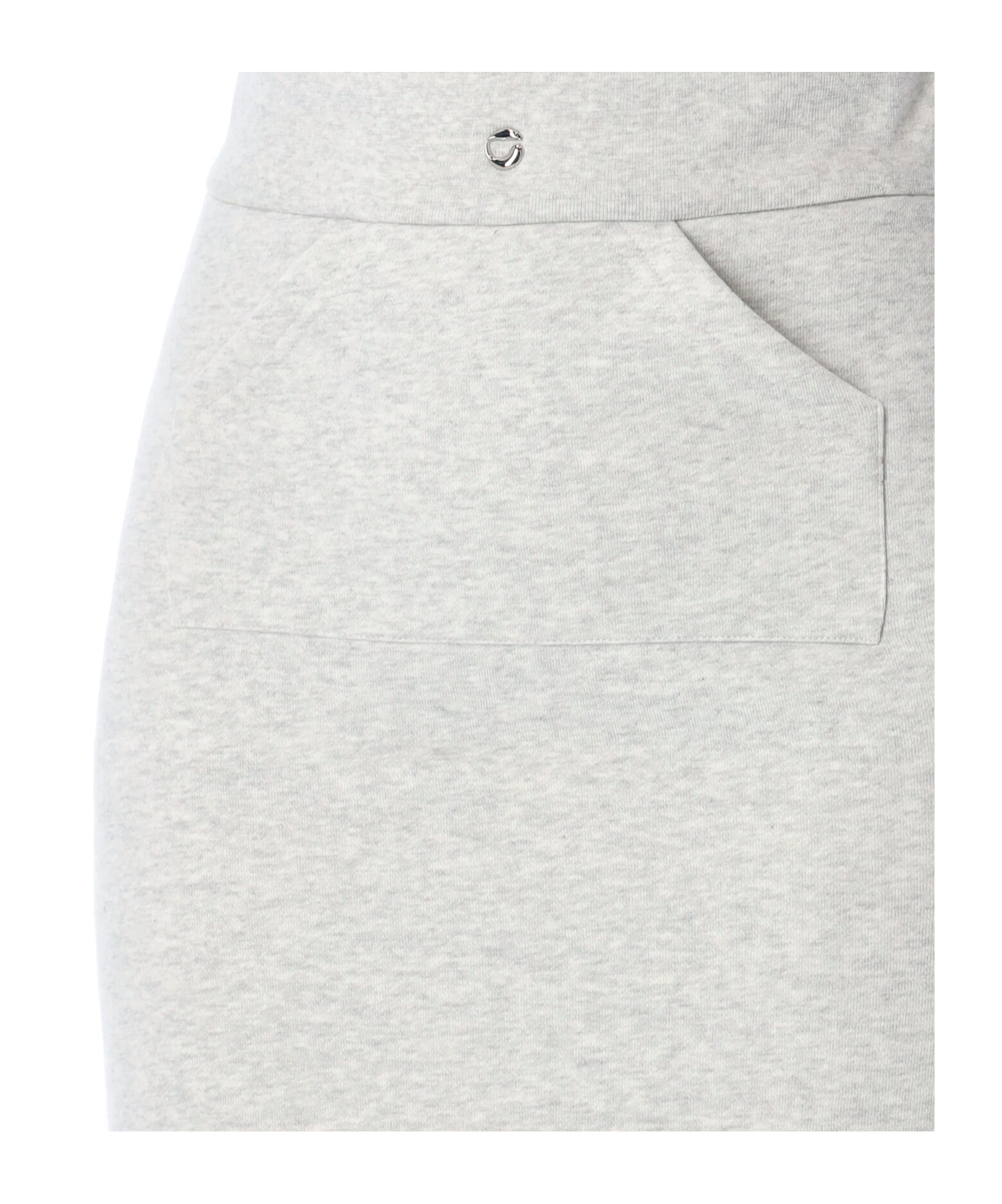 Coperni Grey Cotton Jogging Skirt In White