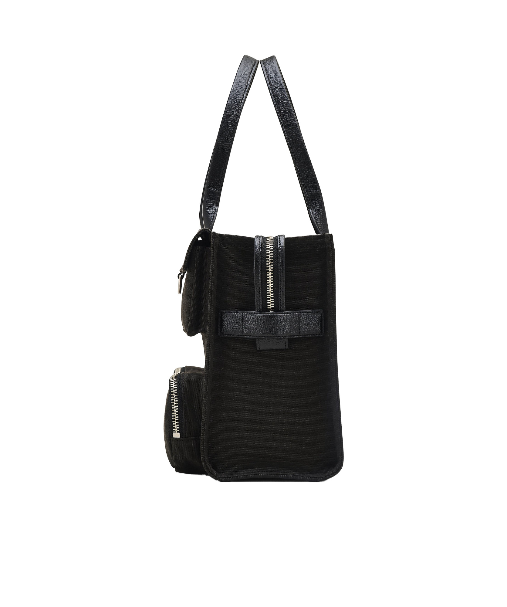 Marc Jacobs Cargo Canvas Large Handbag In Black