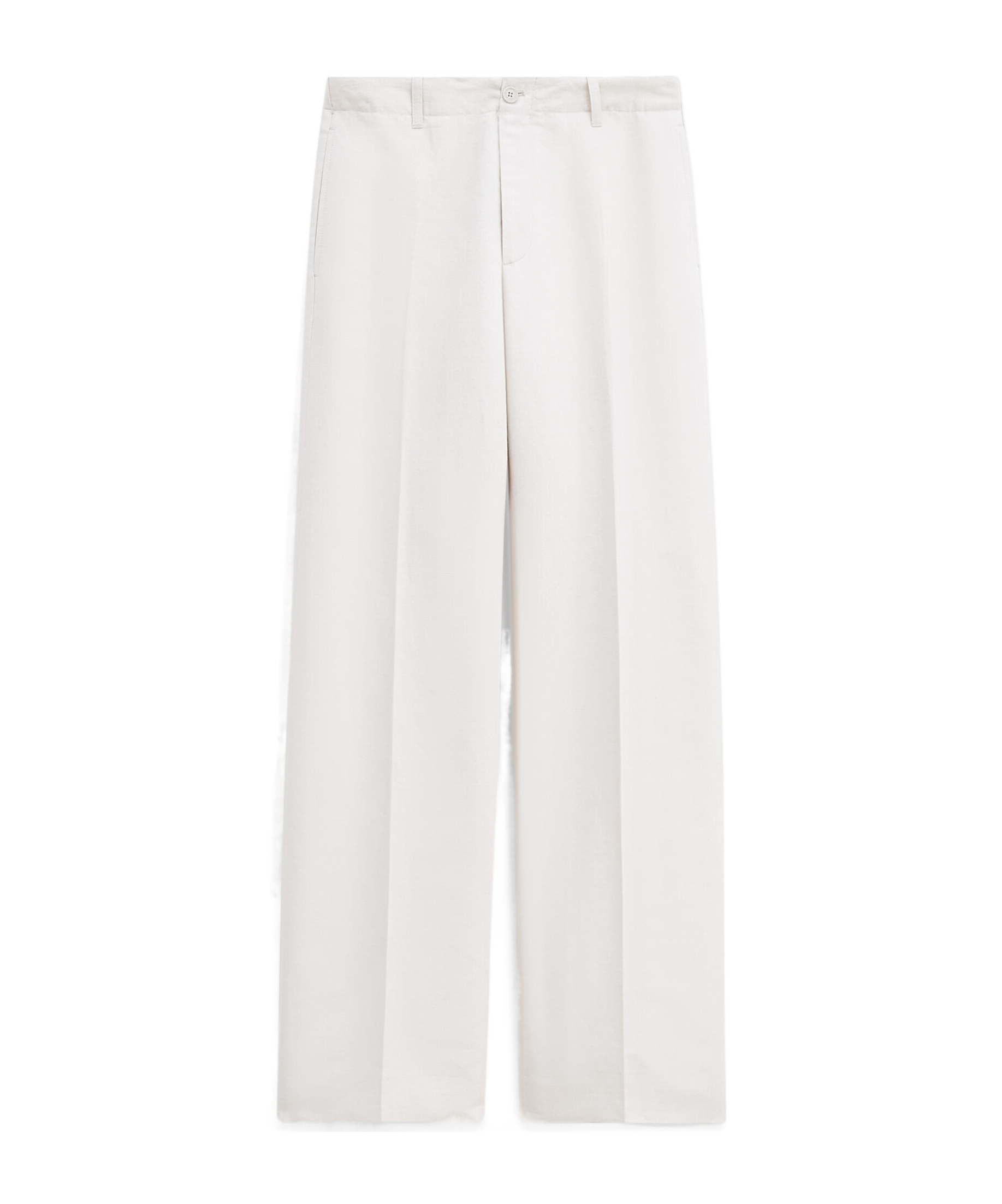 Filippa K Tailored Cotton Trousers In White