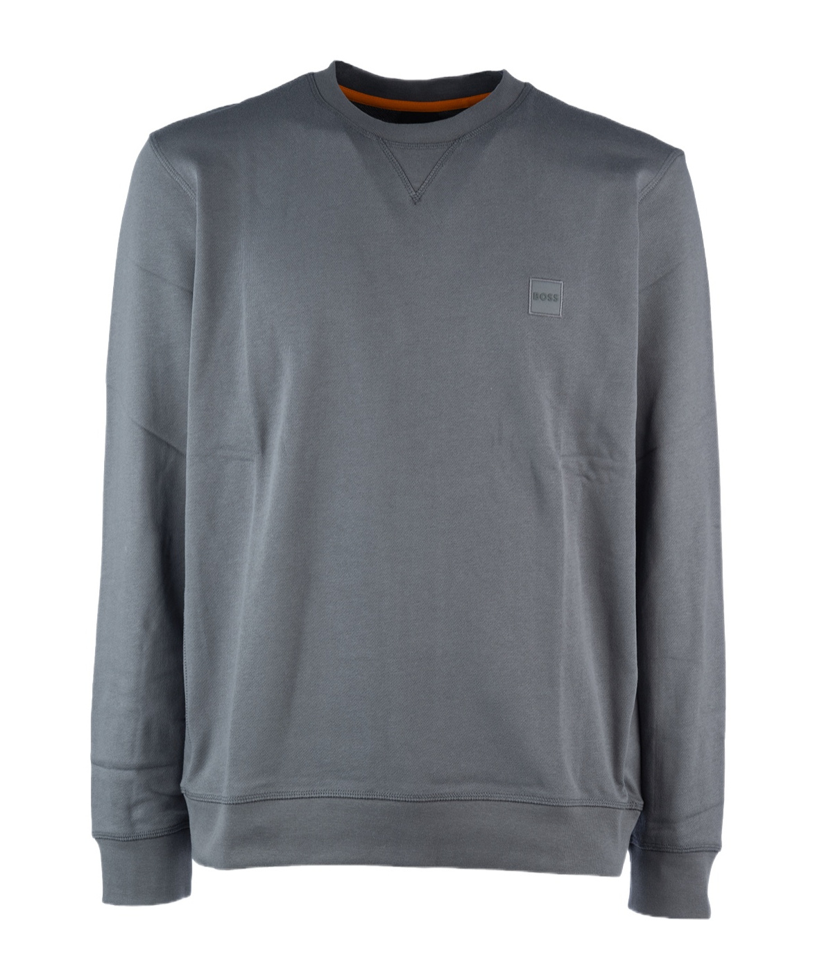 HUGO BOSS LOGO-APPLIQUÉ SWEATSHIRT