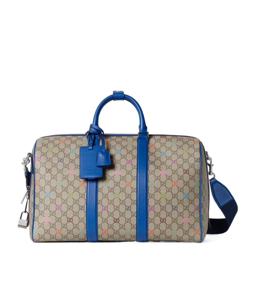 Gucci Gg Multicolor Medium Duffle Bag In Multi