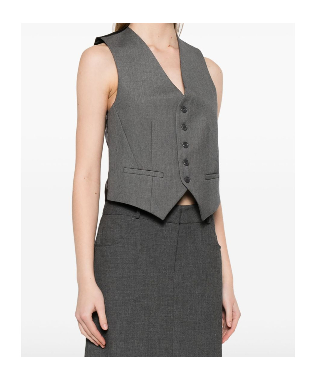 THE FRANKIE SHOP V-NECK VEST