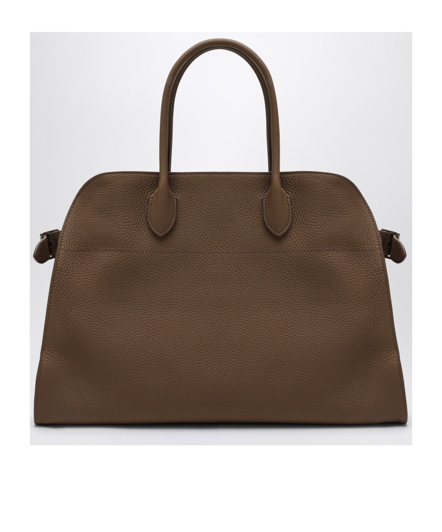 The Row Logo Handbag In Brown